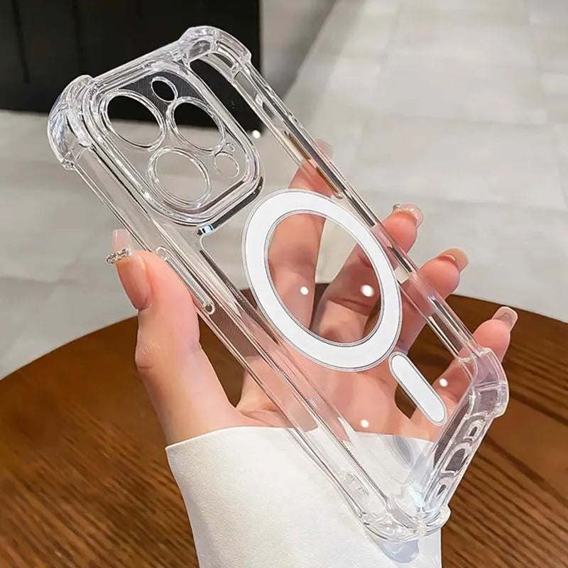 Crystal Clear MagSafe Case