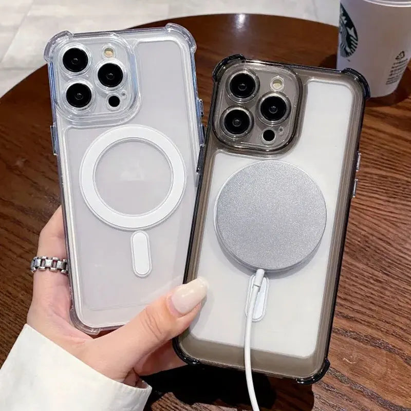 Crystal Clear MagSafe Case
